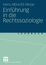 Einführung in die Rechtssoziologie - Hans Albrecht Hesse