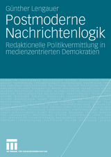 Postmoderne Nachrichtenlogik - Günther Lengauer