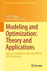 Modeling and Optimization: Theory and Applications - 