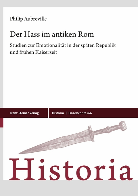 Der Hass im antiken Rom -  Philip Aubreville