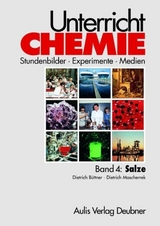 Unterricht Chemie / Band 4: Salze - Büttner, Dietrich; Mascherrek, Dietrich; Schmidkunz, Heinz; Häusler, Karl