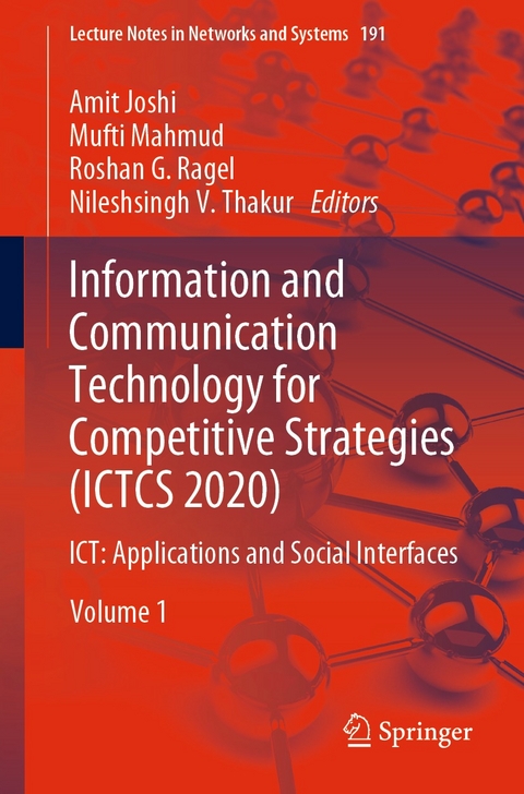 Information and Communication Technology for Competitive Strategies (ICTCS 2020) - 