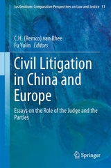 Civil Litigation in China and Europe - 