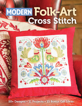 Modern Folk-Art Cross Stitch - Immediate Media