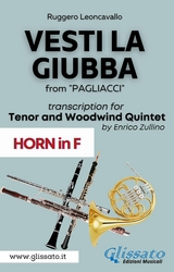 (Horn part) Vesti la giubba - Tenor & Woodwind Quintet - Ruggero Leoncavallo, a cura di Enrico Zullino