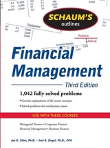 Schaum's Outline of Financial Management, Third Edition - Shim, Jae; Siegel, Joel