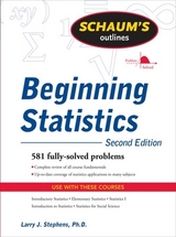 Schaum's Outline of Beginning Statistics, Second Edition - Stephens, Larry