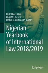 Nigerian Yearbook of International Law 2018/2019 - 