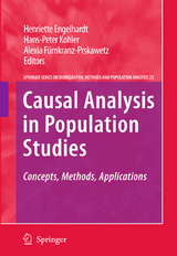 Causal Analysis in Population Studies - 