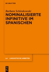 Nominalisierte Infinitive im Spanischen - Barbara Schirakowski