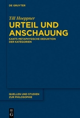 Urteil und Anschauung -  Till Hoeppner