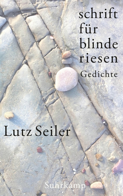 schrift für blinde riesen -  Lutz Seiler