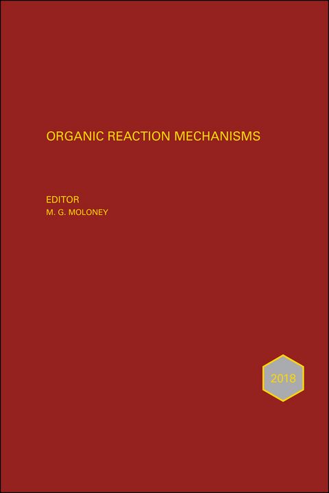 Organic Reaction Mechanisms 2018 - 