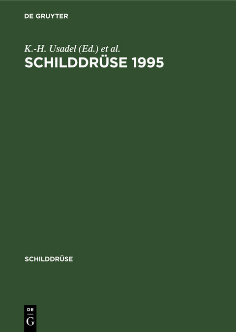 Schilddrüse 1995 - 