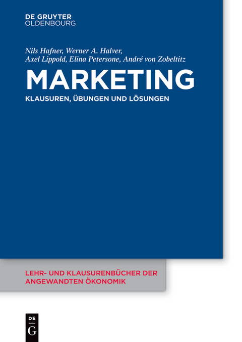 Marketing -  Nils Hafner,  Werner Halver,  Axel Lippold,  Elina Petersone,  André von Zobeltitz