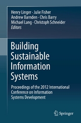 Building Sustainable Information Systems - 