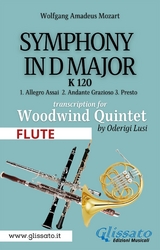 (Flute) Symphony K 120 - Woodwind Quintet - Oderigi Lusi, Mozart Wolfgang Amadeus