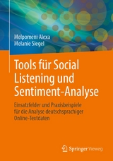 Tools für Social Listening und Sentiment-Analyse - Melpomeni Alexa, Melanie Siegel