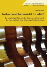 Instrumentalunterricht für alle? - Gerd Arendt