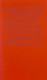 Das Widerstandsargument in der Erkenntnistheorie - Burghart Schmidt