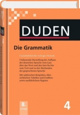 DUDEN - Die Grammatik - Cathrine Prof. Dr. Fabricius-Hansen, Peter Prof. Dr. Gallmann, Peter Prof. Dr. Eisenberg, Reinhard Fiehler, Jörg Dr. Peters, Damaris Nübling, Irmhild Prof. Dr. Barz, Thomas A. PD Dr. Fritz