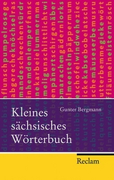 Kleines sächsisches Wörterbuch - Bergmann, Gunter