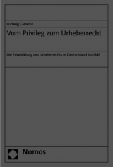 Vom Privileg zum Urheberrecht