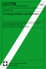 Vertragsschluss im Internet