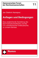 Auflagen und Bedingungen - Jan Dietrich Harmjanz