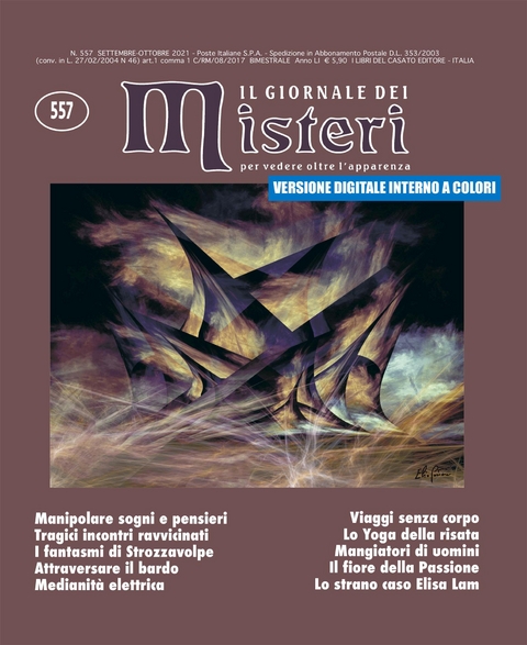 Il Giornale dei Misteri 557 a colori -  AA.VV