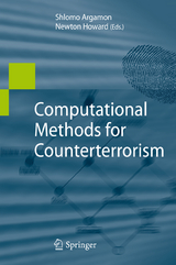 Computational Methods for Counterterrorism - 