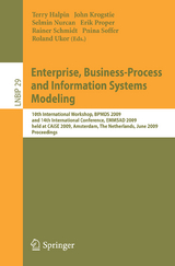 Enterprise, Business-Process and Information Systems Modeling - 