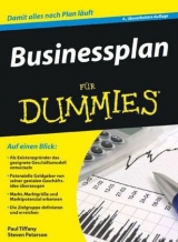 Businessplan für Dummies - Paul Tiffany, Steven D. Peterson