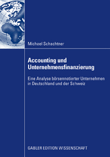 Accounting und Unternehmensfinanzierung - Michael Schachtner