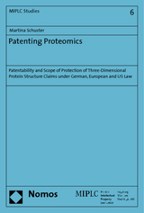 Patenting Proteomics - Martina Schuster