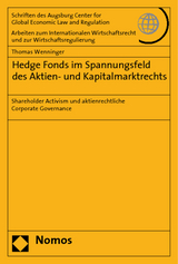 Hedge Fonds im Spannungsfeld des Aktien- und Kapitalmarktrechts - Thomas G. Wenninger