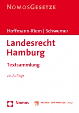 Landesrecht Hamburg - Hoffmann-Riem, Wolfgang; Schwemer, Holger