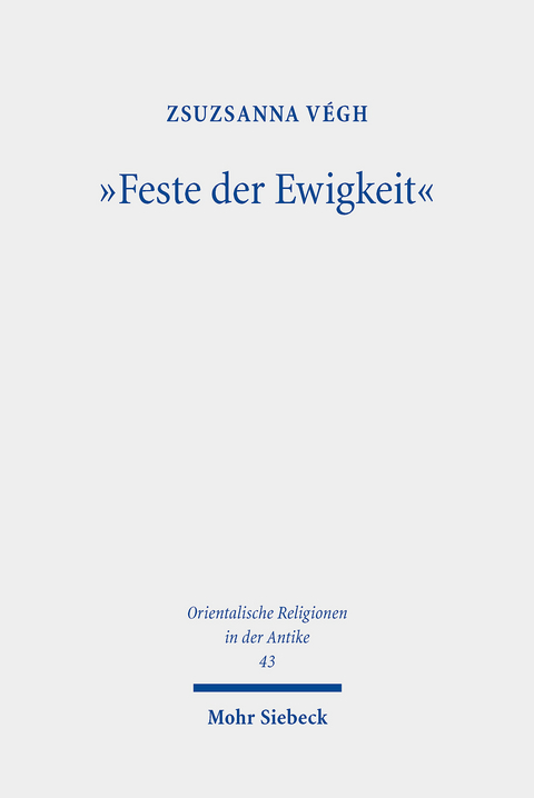 'Feste der Ewigkeit' -  Zsuzsanna Végh