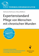 Formulierungshilfen Expertenstandard Pflege von Menschen mit chronischen Wunden - Stefanie Hellmann, Rosa Rößlein