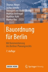 Bauordnung für Berlin - Thomas Meyer, Justus Achelis, Annegret von Alven-Döring, Mathias Hellriegel, Matthias Kohl, Markus Rau