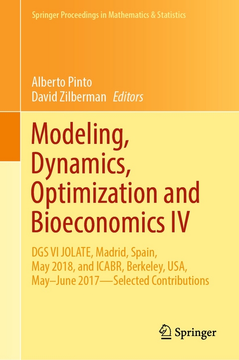 Modeling, Dynamics, Optimization and Bioeconomics IV - 