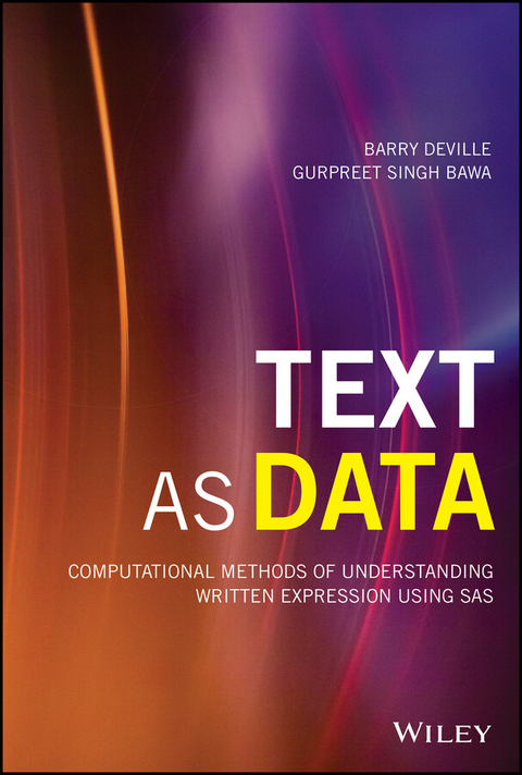 Text as Data - Barry DeVille, Gurpreet Singh Bawa