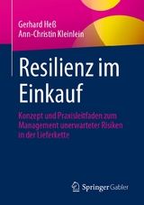 Resilienz im Einkauf - Gerhard Heß, Ann-Christin Kleinlein