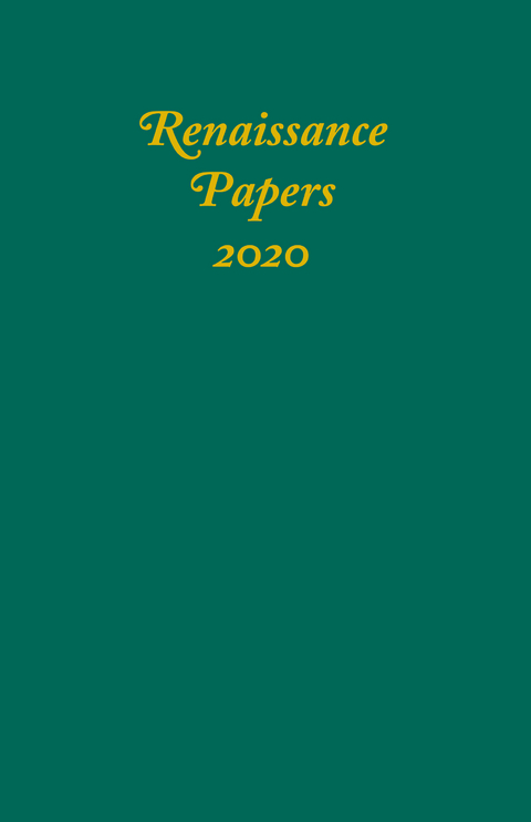 Renaissance Papers 2020 - 