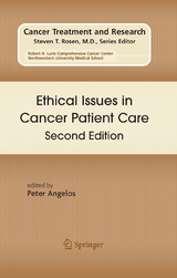 Ethical Issues in Cancer Patient Care - 