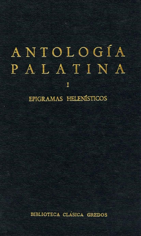 Antología Palatina I -  Varios Autores