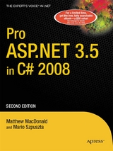 Pro ASP.NET 3.5 in C# 2008 - Matthew MacDonald, Mario Szpuszta