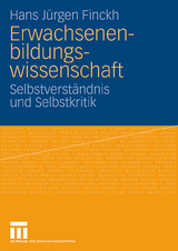 Erwachsenenbildungswissenschaft - Hans Jürgen Finckh