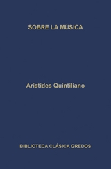 Sobre la música - Arístides Quintiliano