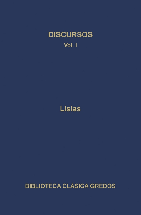 Discursos I -  Lisias